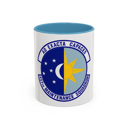 437th Maintenance Squadron (U.S. Air Force) Accent Coffee Mug
