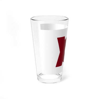 Flag of Kameoka Kyoto (Japan) Pint Glass 16oz