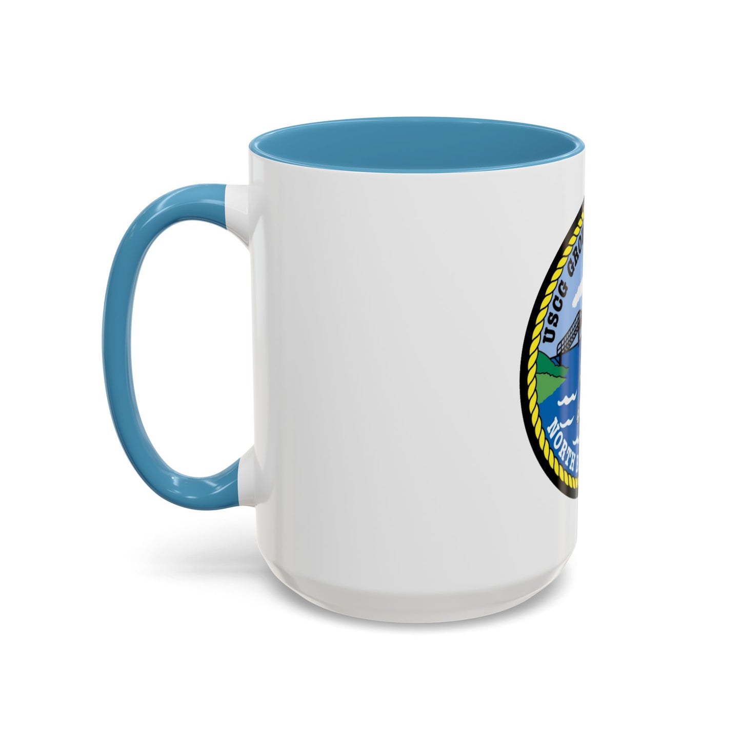 USCG Group Air Station North Bend (U.S. Coast Guard) Accent Coffee Mug
