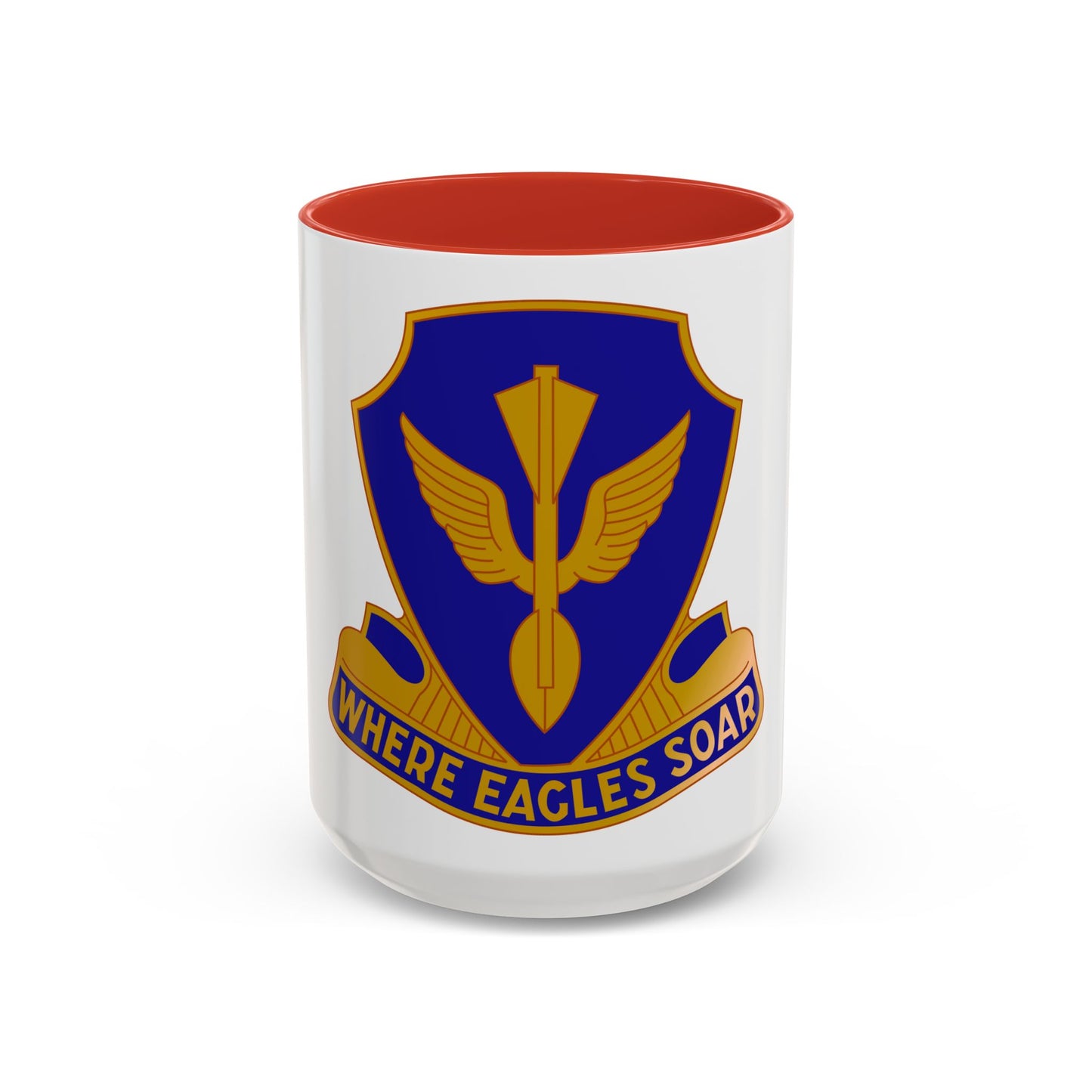 132 Aviation Regiment (U.S. Army) Accent Coffee Mug