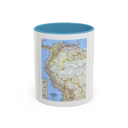 South America - Northwestern (1964) (Map) Accent Coffee Mug