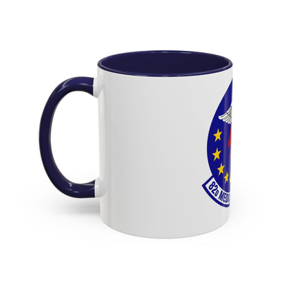 82d Medical Support Squadron (U.S. Air Force) Accent Coffee Mug