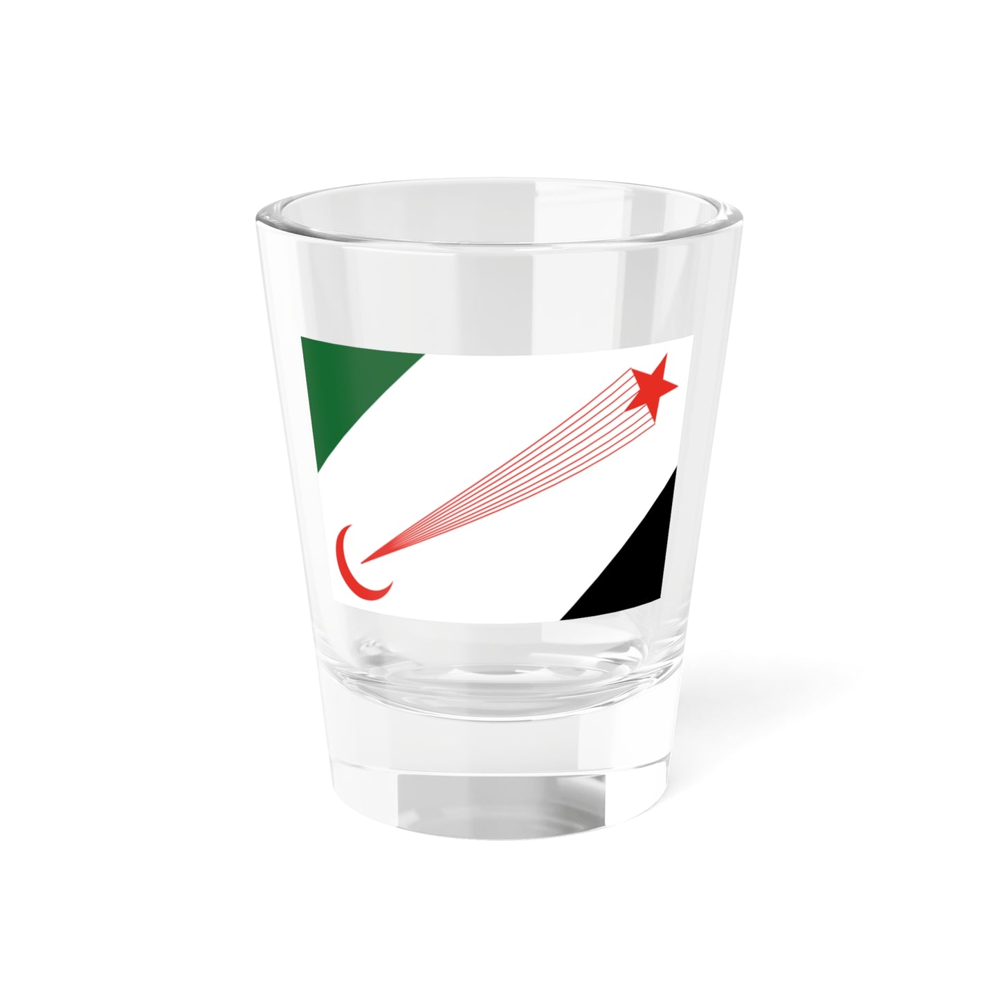 Theodore Saruf Palestine Flag Proposal (Palestine) Shot Glass 1.5oz