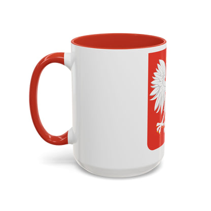 Coat of arms of Poland (1955-1980) - Accent Coffee Mug