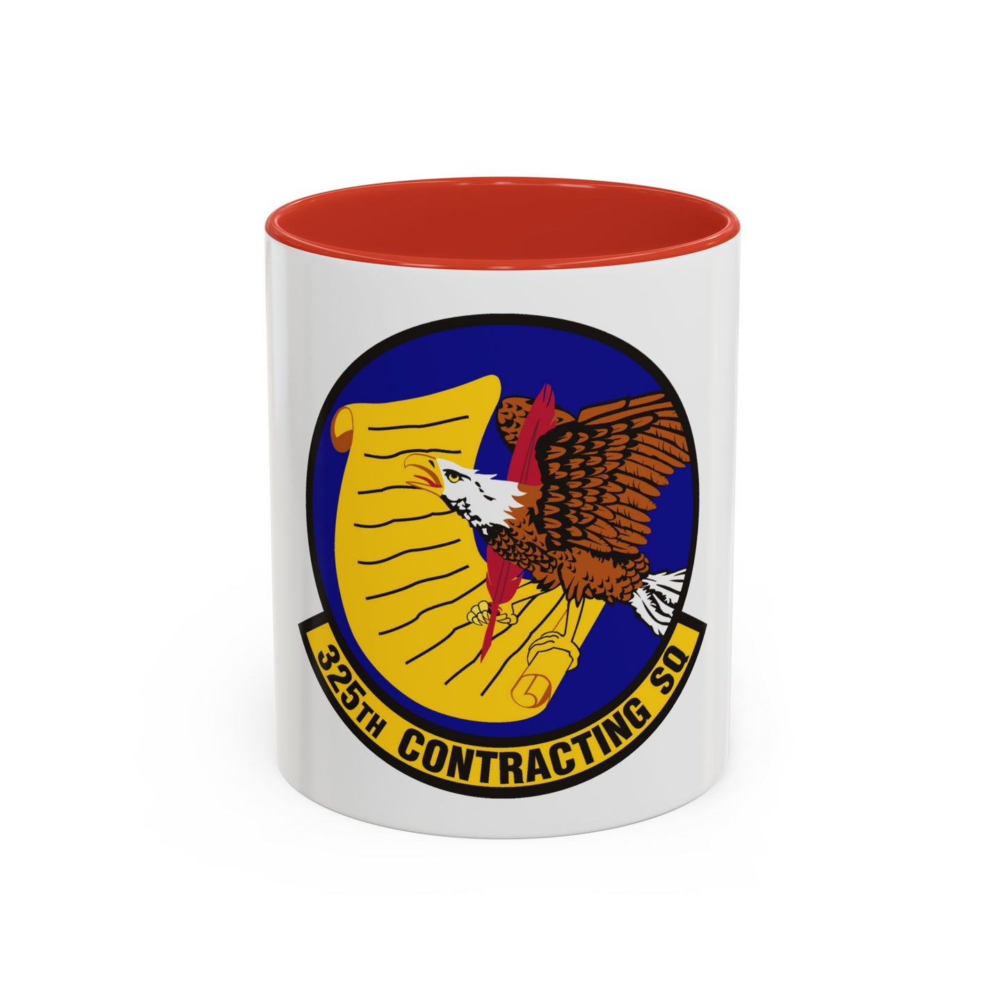 325th Contracting Squadron (U.S. Air Force) Accent Coffee Mug