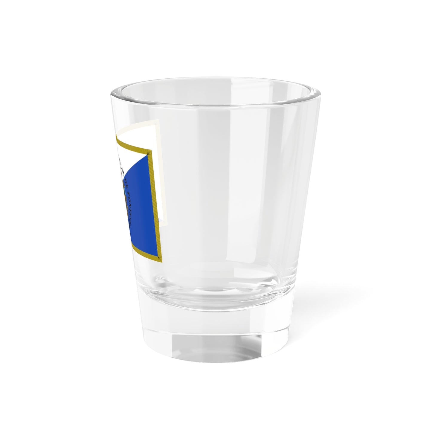 Flag of Pontevedra Spain - Shot Glass 1.5oz