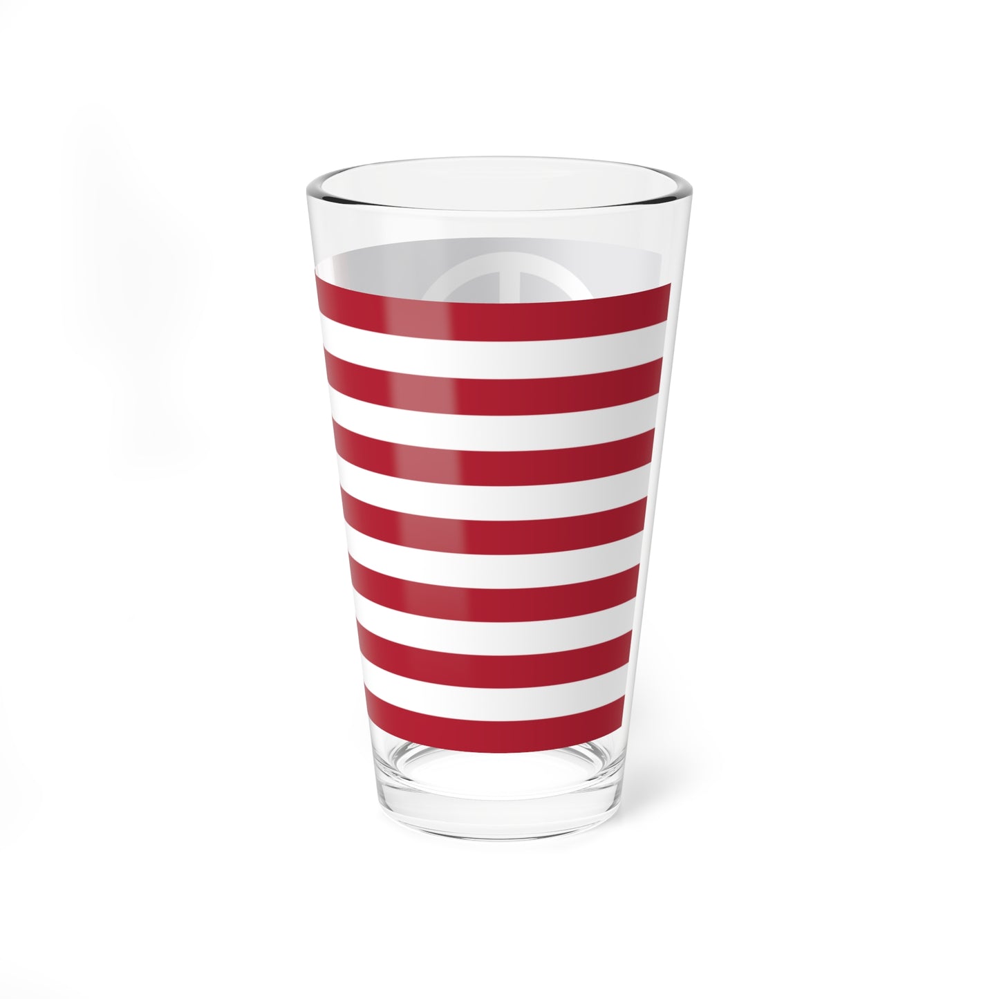 US Peace flag (United States) Pint Glass 16oz