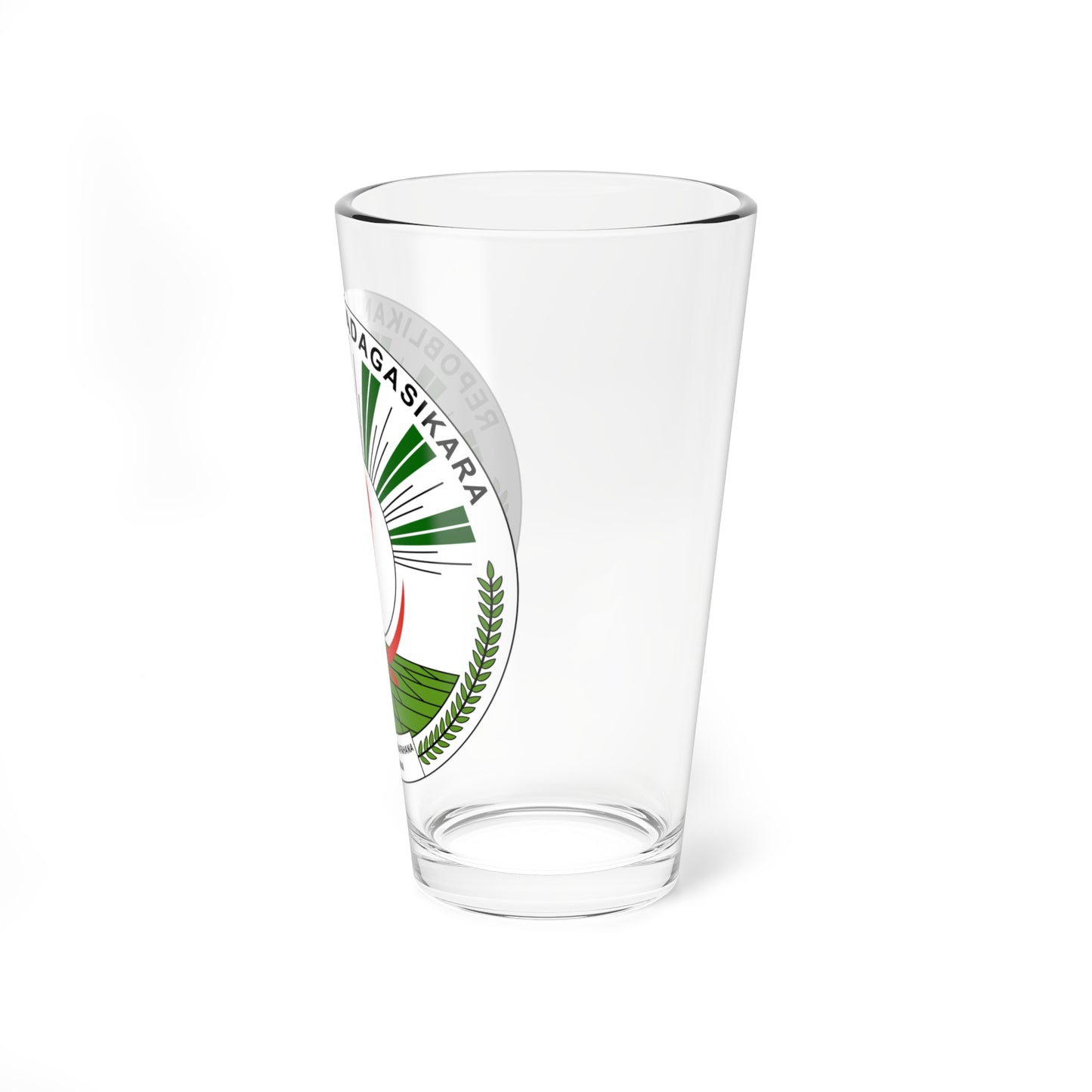 Seal of Madagascar 1993-1998 (Madagascar) (Coat of Arms) Pint Glass 16oz