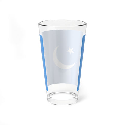 Flag of the Second East Turkestan Republic (China) Pint Glass 16oz