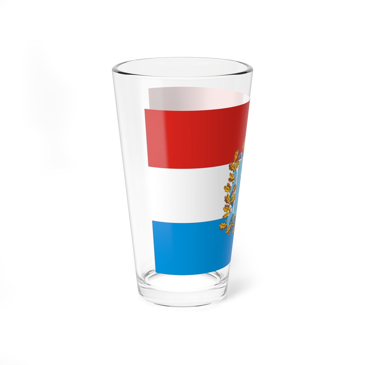 Flag of Samara Oblast (Russia) Pint Glass 16oz