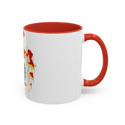 Ornamented Coat of Arms of Chile (1819-1834) Cerro Castillo Version - Accent Coffee Mug