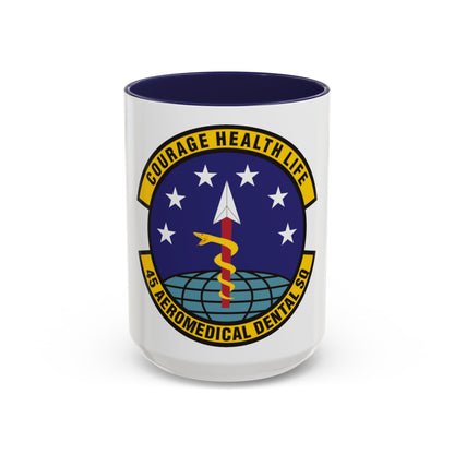 45th Aeromedical Dental Squadron (U.S. Air Force) Accent Coffee Mug