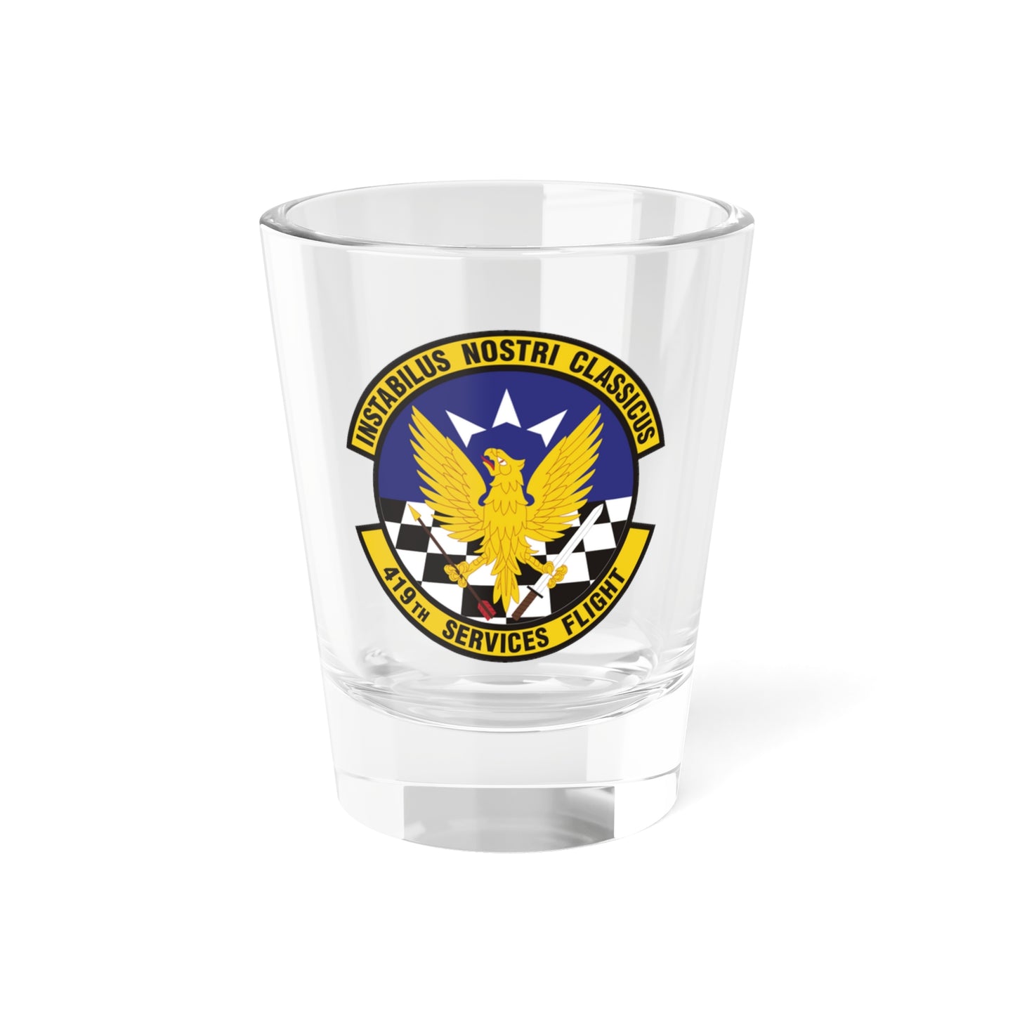 419th Services Flight (U.S. Air Force) Shot Glass 1.5oz