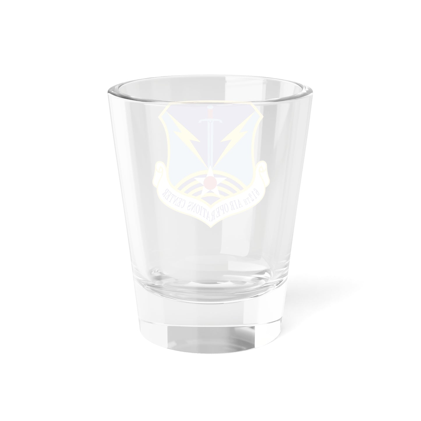 612 Air Operations Center ACC (U.S. Air Force) Shot Glass 1.5oz