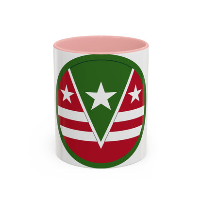 124 Regional Support Command (U.S. Army) Accent Coffee Mug