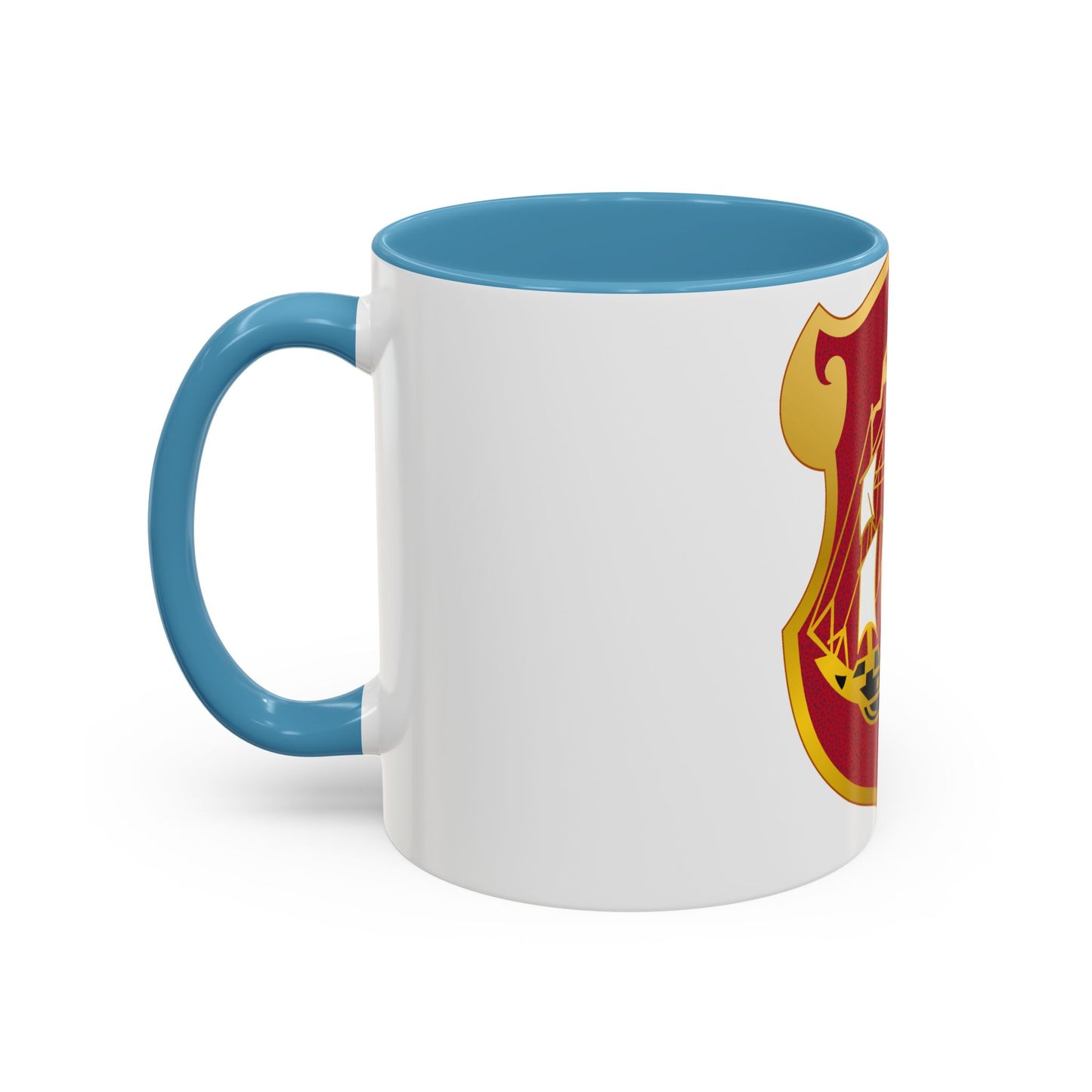 9 Antiaircraft Artillery Gun Battalion (U.S. Army) Accent Coffee Mug