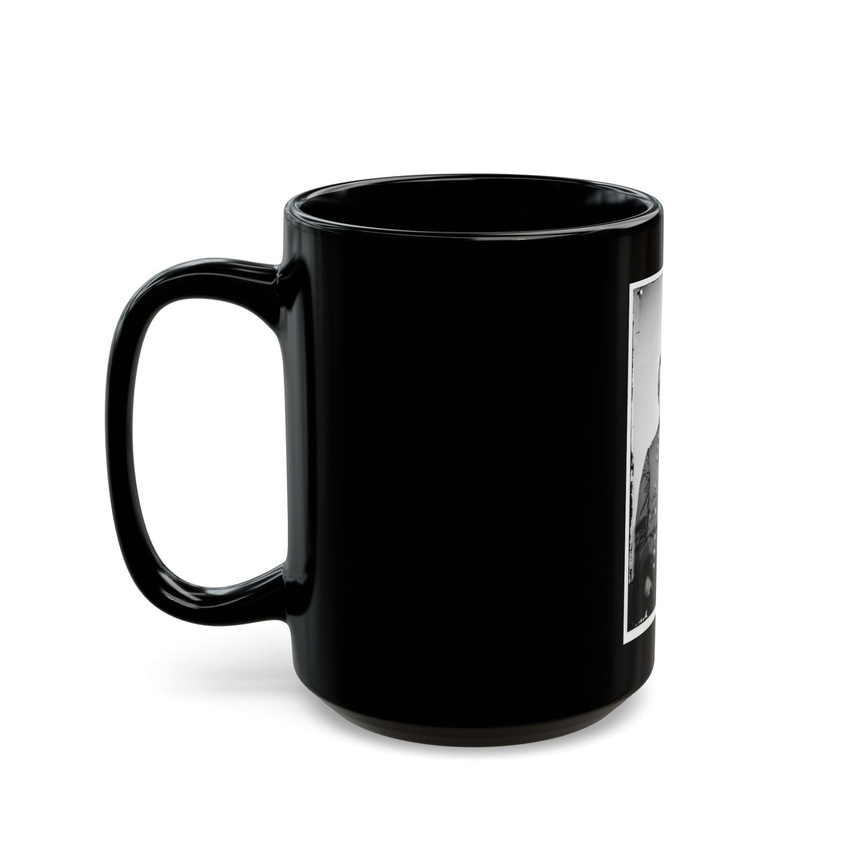 Portrait Of Maj. Gen. George H. Thomas, Officer Of The Federal Army (U.S. Civil War) Black Coffee Mug