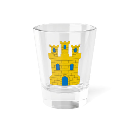 Castillo heráldico (Spain) (Coat of Arms) Shot Glass 1.5oz