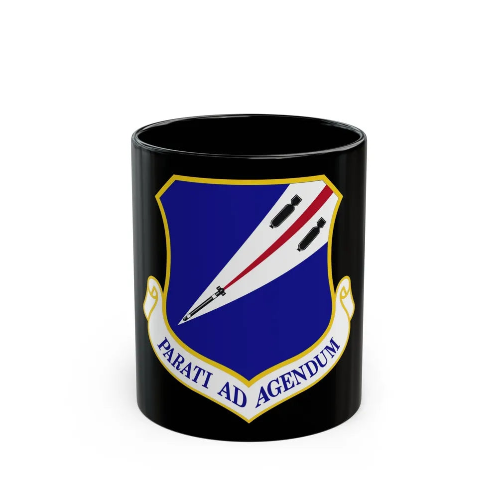 131st Bomb Wing Missouri Air National Guard (U.S. Air Force) Black Coffee Mug-11oz-Go Mug Yourself