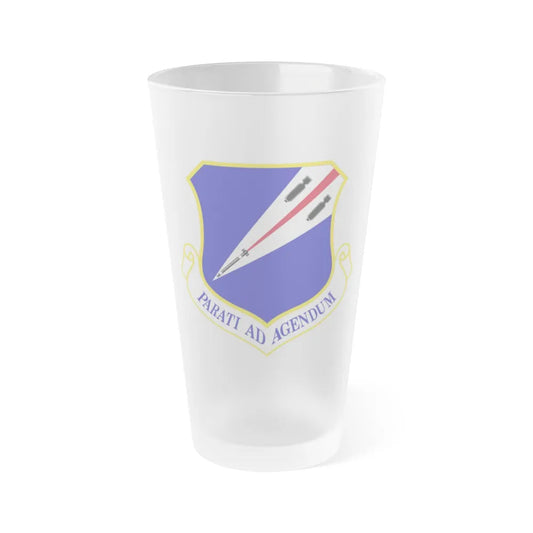 131st Bomb Wing Missouri Air National Guard (U.S. Air Force) Frosted Pint Glass 16oz-Go Mug Yourself