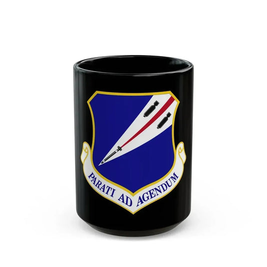 131st Bomb Wing Missouri Air National Guard (U.S. Air Force) Black Coffee Mug 15oz - Go Mug Yourself