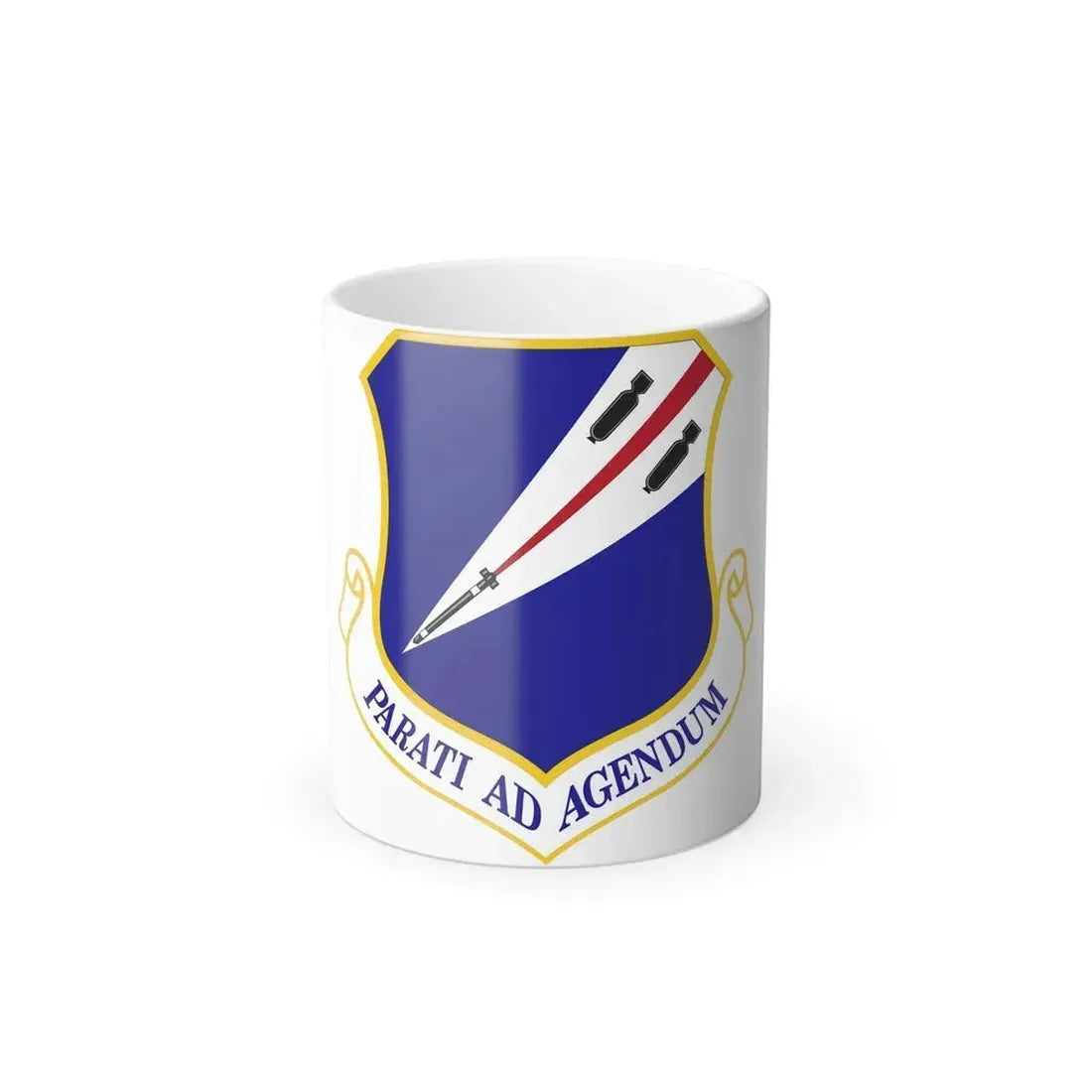 131st Bomb Wing Missouri Air National Guard (U.S. Air Force) Color Changing Coffee Mug 11oz - Go Mug Yourself