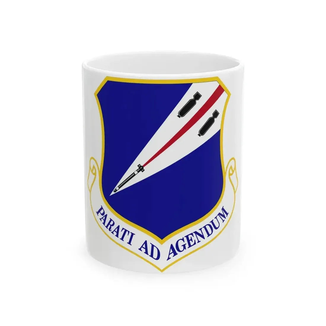 131st Bomb Wing Missouri Air National Guard (U.S. Air Force) White Coffee Mug - Go Mug Yourself