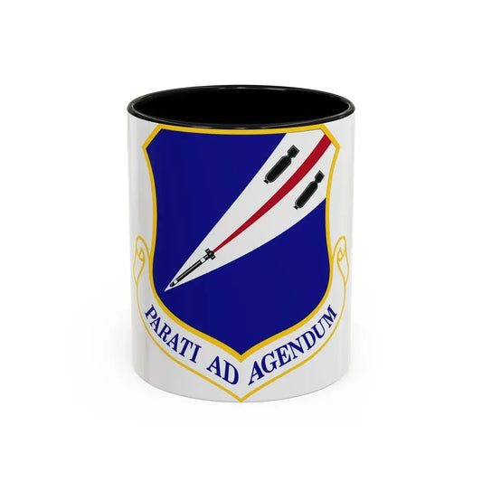 131st Fighter Wing (U.S. Air Force) Accent Coffee Mug 11oz Black - Go Mug Yourself