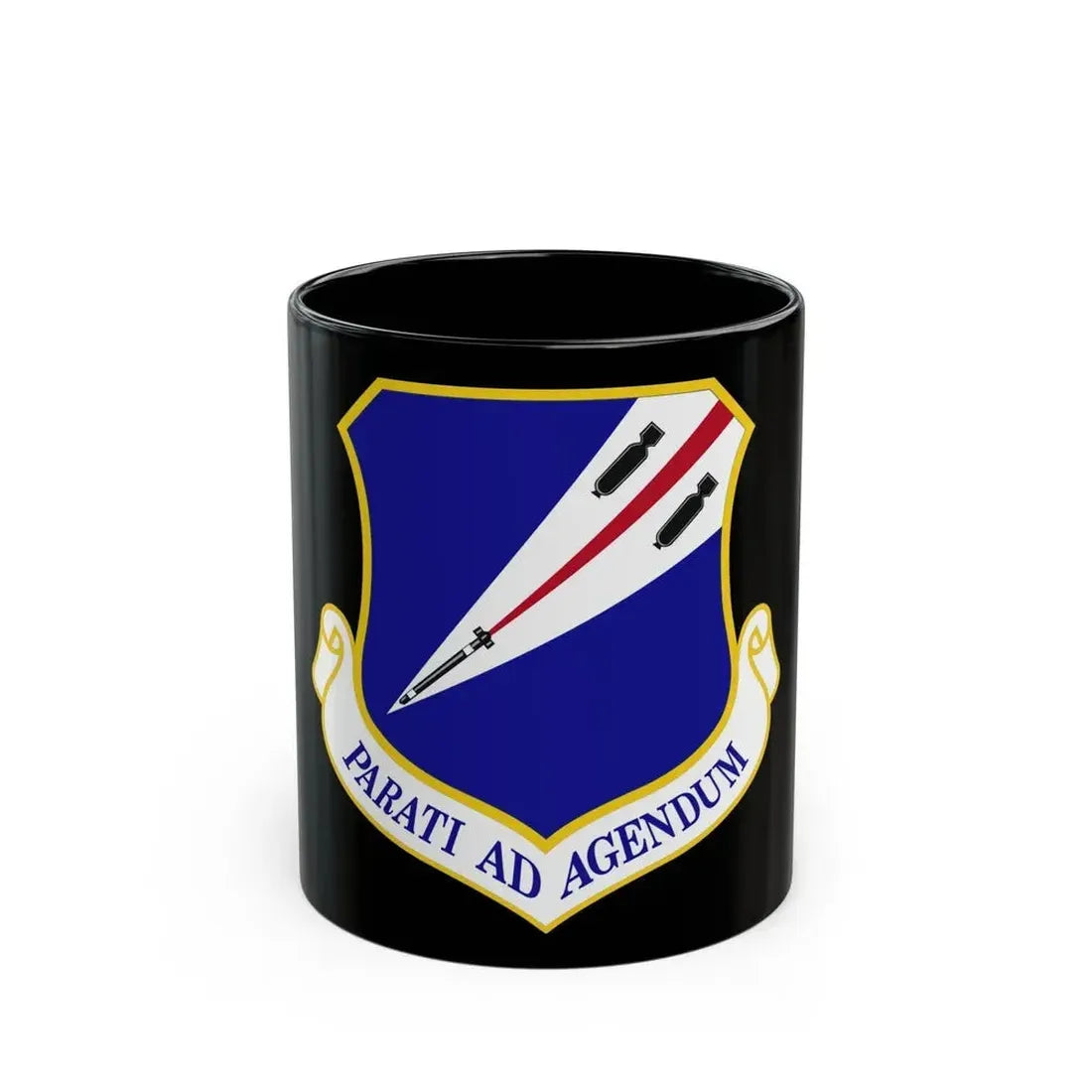 131st Fighter Wing (U.S. Air Force) Black Coffee Mug 11oz - Go Mug Yourself