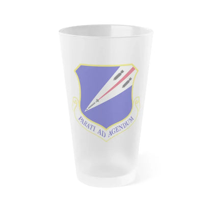 131st Fighter Wing (U.S. Air Force) Frosted Pint Glass 16oz 16oz Frosted - Go Mug Yourself