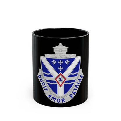 131st Infantry Regiment (U.S. Army) Black Coffee Mug-11oz-Go Mug Yourself