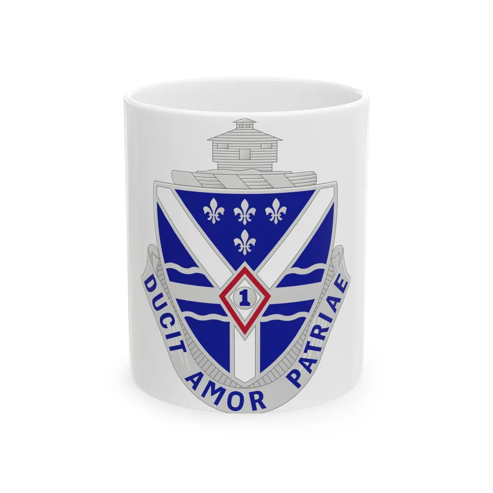 131st Infantry Regiment (U.S. Army) White Coffee Mug-11oz-Go Mug Yourself