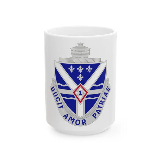 131st Infantry Regiment (U.S. Army) White Coffee Mug-15oz-Go Mug Yourself