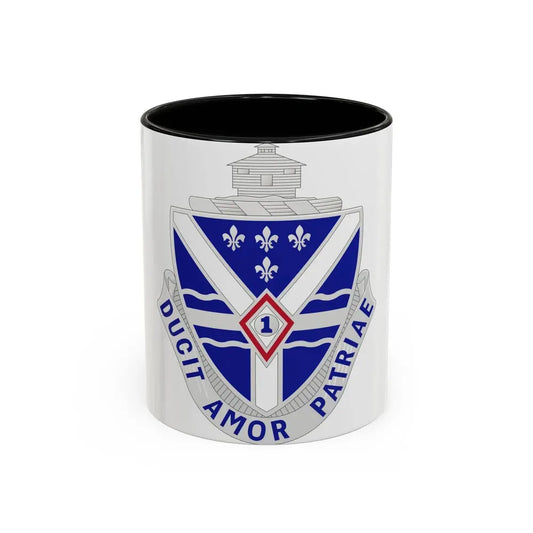 131st Infantry Regiment (U.S. Army) Accent Coffee Mug 11oz Black - Go Mug Yourself