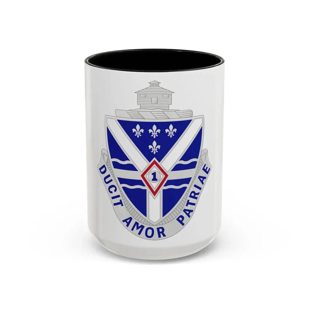 131st Infantry Regiment (U.S. Army) Accent Coffee Mug 15oz Black - Go Mug Yourself