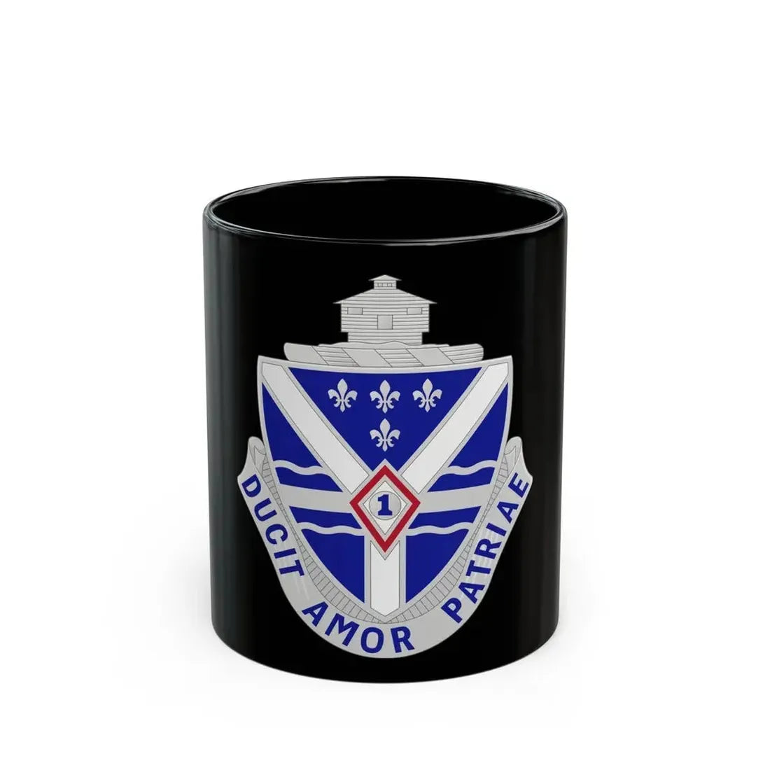 131st Infantry Regiment (U.S. Army) Black Coffee Mug 11oz - Go Mug Yourself
