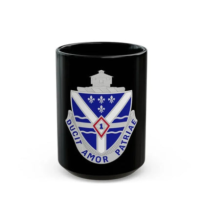 131st Infantry Regiment (U.S. Army) Black Coffee Mug 15oz - Go Mug Yourself