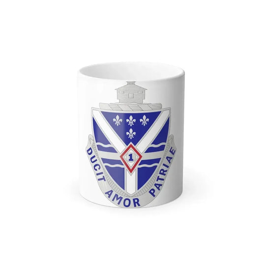131st Infantry Regiment (U.S. Army) Color Changing Coffee Mug 11oz - Go Mug Yourself