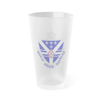 131st Infantry Regiment (U.S. Army) Frosted Pint Glass 16oz Default Title - Go Mug Yourself
