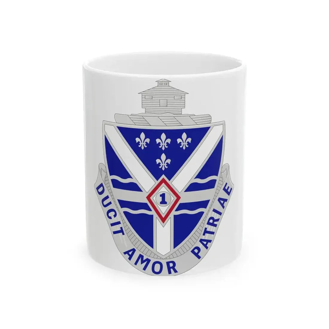 131st Infantry Regiment (U.S. Army) White Coffee Mug 11oz - Go Mug Yourself