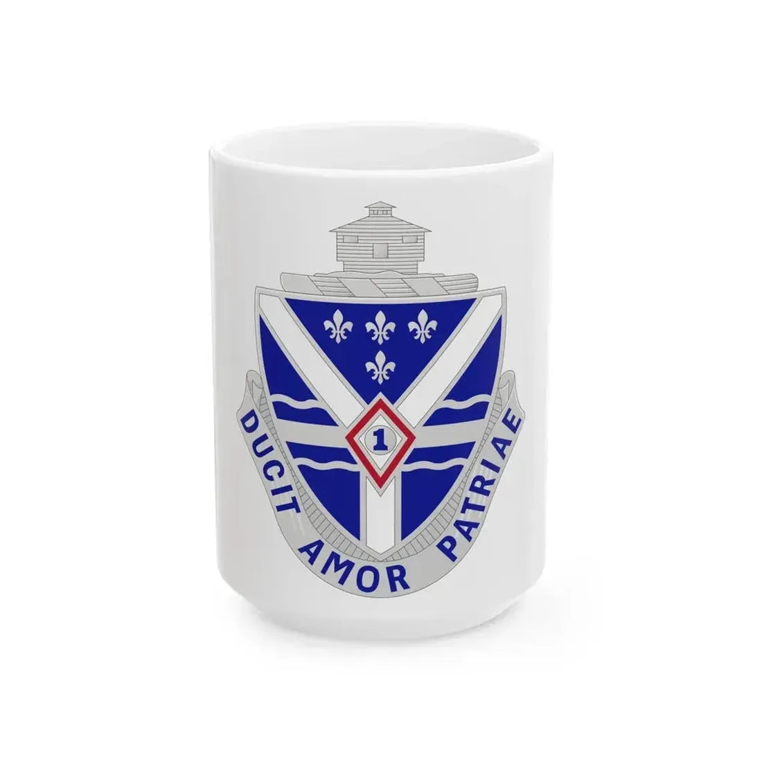 131st Infantry Regiment (U.S. Army) White Coffee Mug 15oz - Go Mug Yourself