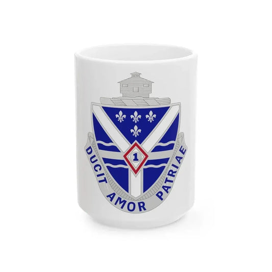 131st Infantry Regiment (U.S. Army) White Coffee Mug 15oz - Go Mug Yourself