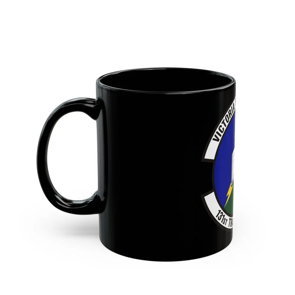 131st Training Flight (U.S. Air Force) Black Coffee Mug-Go Mug Yourself