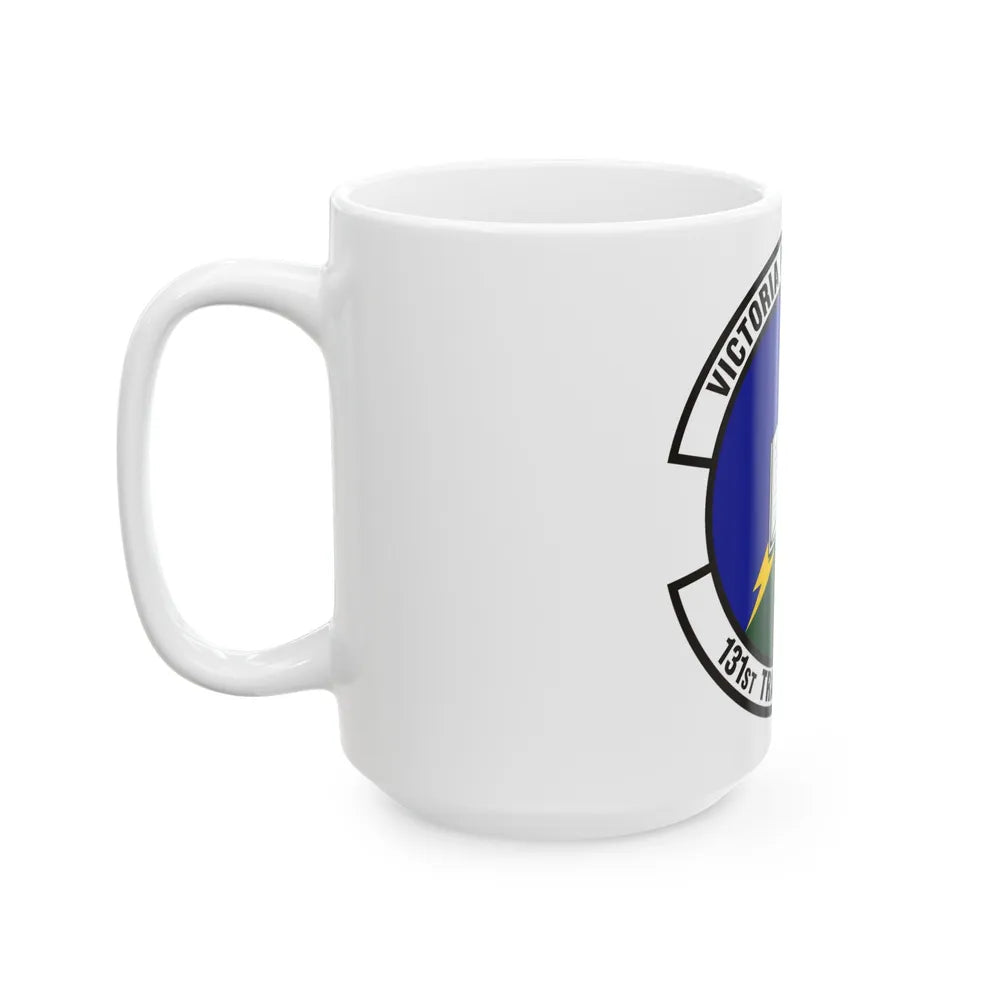 131st Training Flight (U.S. Air Force) White Coffee Mug-Go Mug Yourself