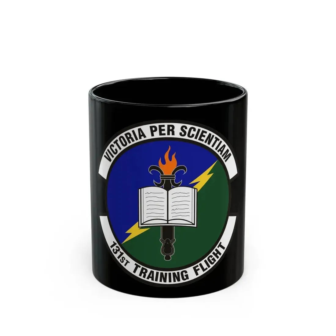 131st Training Flight (U.S. Air Force) Black Coffee Mug 11oz - Go Mug Yourself