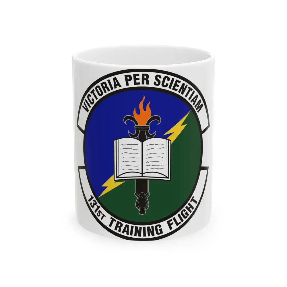 131st Training Flight (U.S. Air Force) White Coffee Mug 11oz - Go Mug Yourself