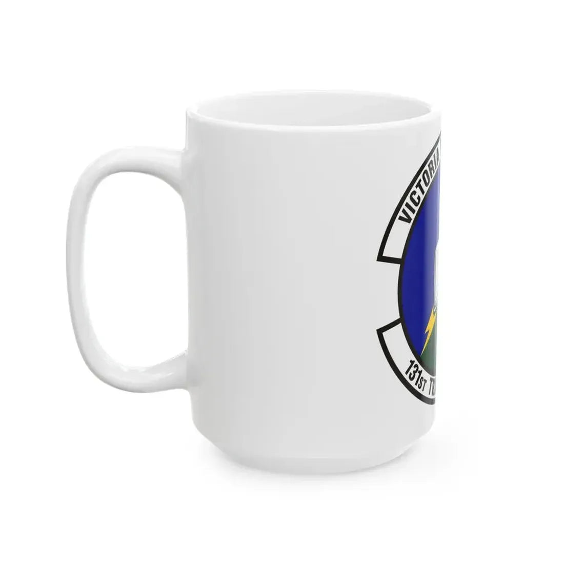 131st Training Flight (U.S. Air Force) White Coffee Mug - Go Mug Yourself