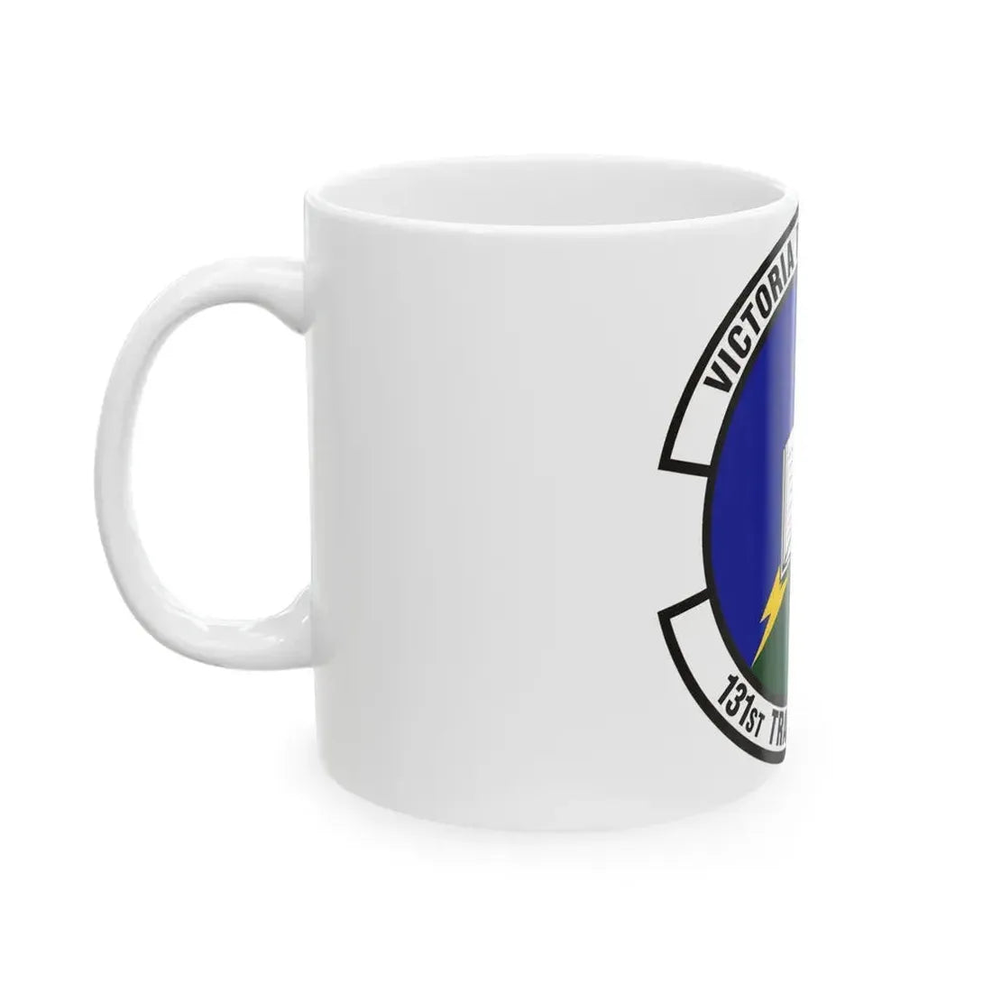 131st Training Flight (U.S. Air Force) White Coffee Mug - Go Mug Yourself
