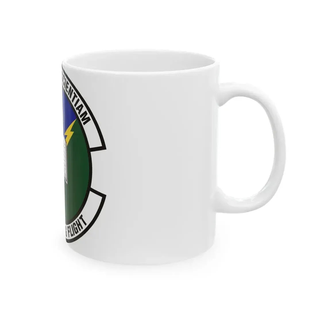 131st Training Flight (U.S. Air Force) White Coffee Mug - Go Mug Yourself