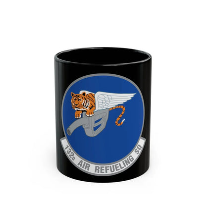 132 Air Refueling Squadron (U.S. Air Force) Black Coffee Mug-11oz-Go Mug Yourself